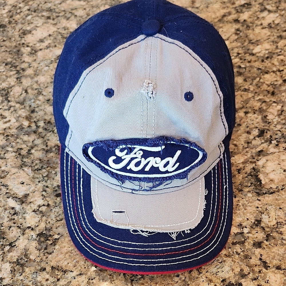 Ford Navy and‎ Light Gray Cap
